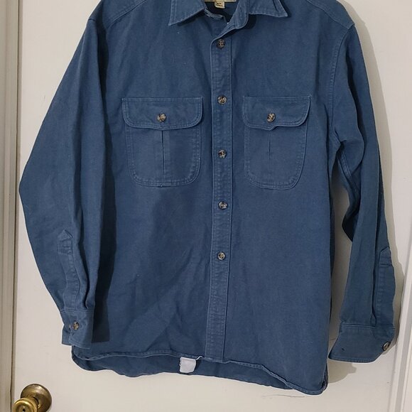 Vintage Cabela’s Deerskin Soft Chamois Shirt Medium - Picture 5 of 5